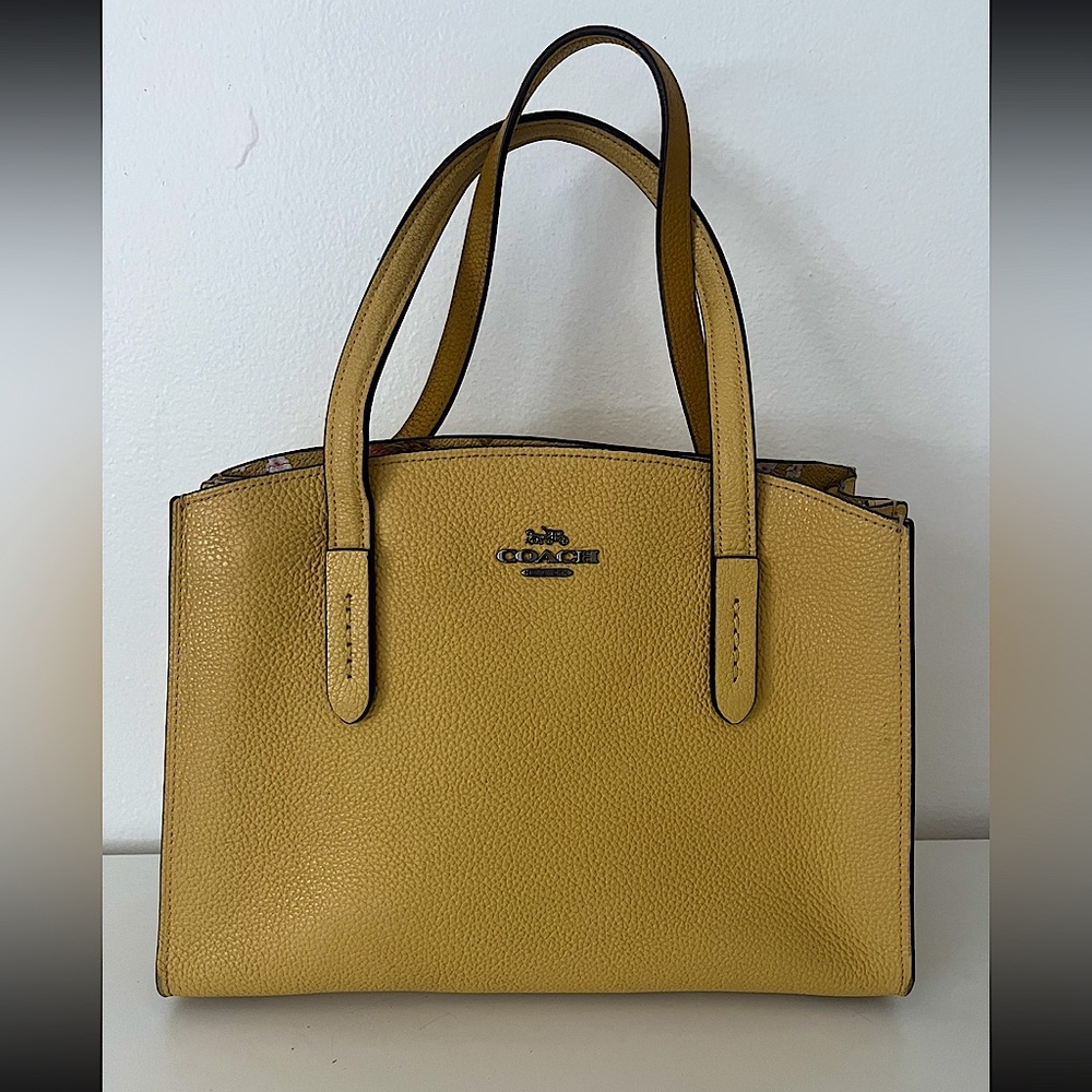 Charlie Carryall Coach bag with printed interior